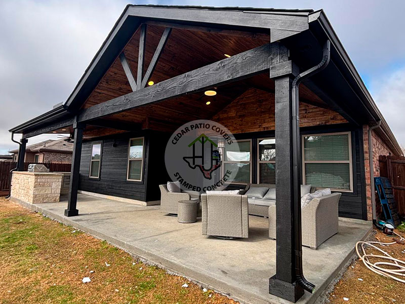 Cedar Patio Covers Dallas DFW Texas  2025