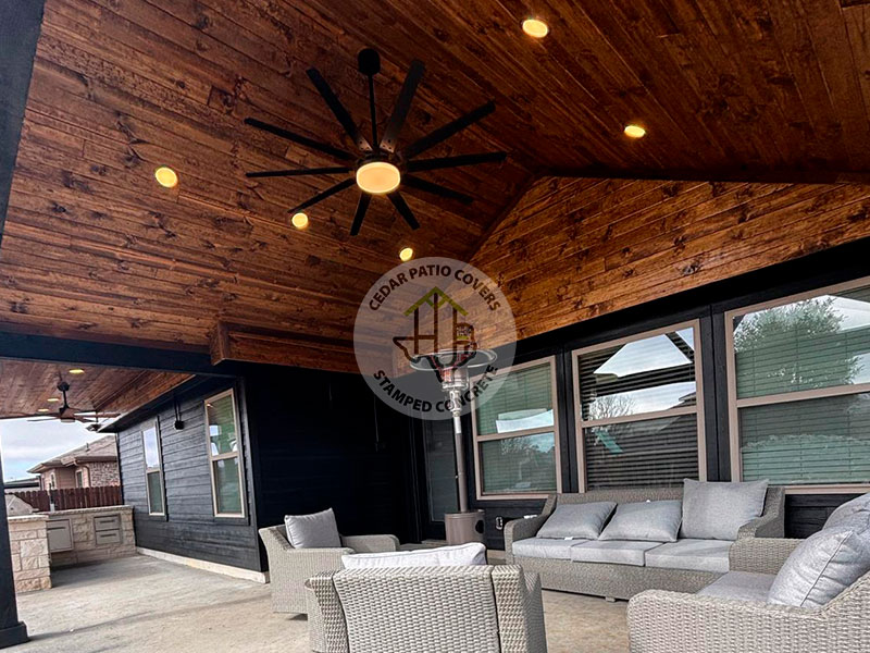 Cedar Patio Covers Dallas DFW Texas  2025