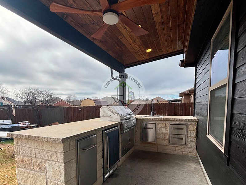 Cedar Patio Covers Dallas DFW Texas  2025